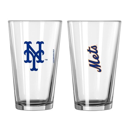 Moment-In-Time 16 oz Major League Baseball New York Mets Gameday Pint Glass MO3601447